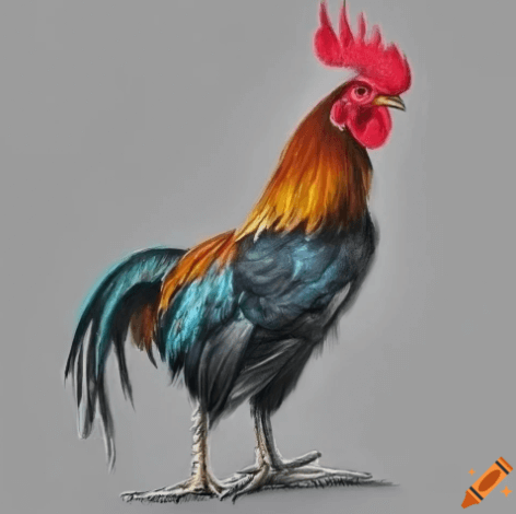 Drawing:Kqu30c7x4xo= Rooster